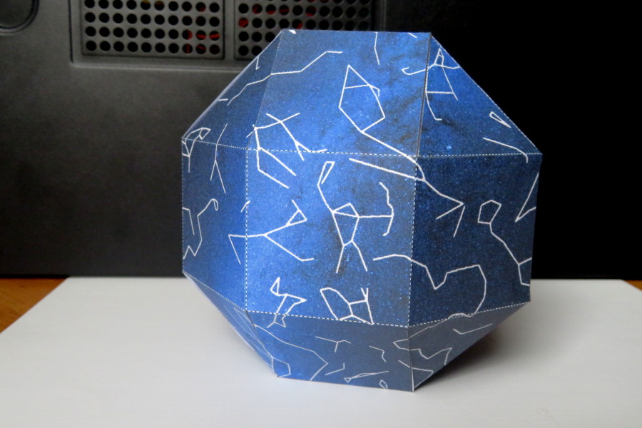 Papercraft star map photo 1