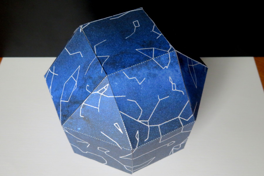 Papercraft star map photo 3