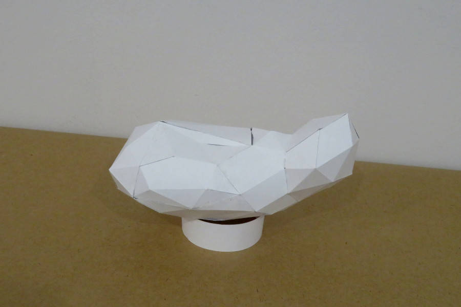 Papercraft asteroid Itokawa v2 photo 1