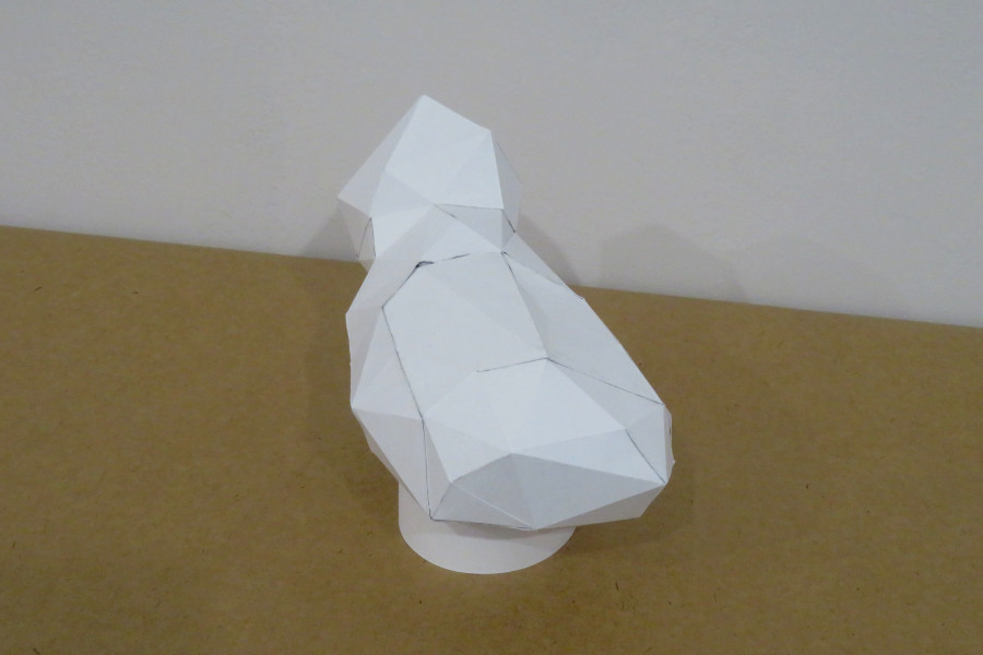 Papercraft asteroid Itokawa v2 photo 3