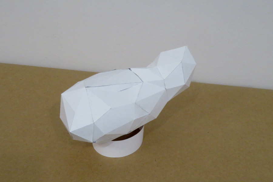 Papercraft asteroid Itokawa v2 photo 4