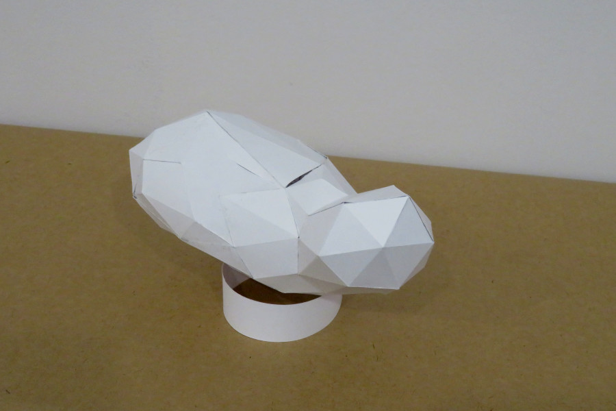 Papercraft asteroid Itokawa v2 photo 5